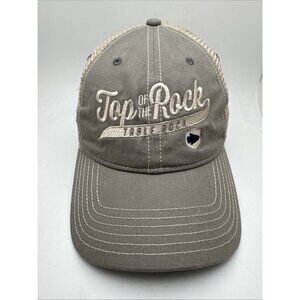 Top of The Rock Table Rock Trucker Hat Cap Gray Mesh SnapBack Adjustable.